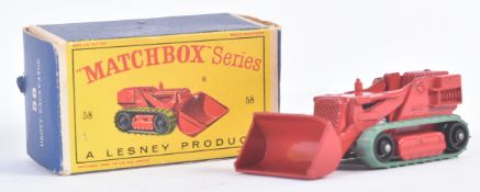 BOXED DIE-CAST MATCHBOX NO 58 DROTT EXCAVATOR