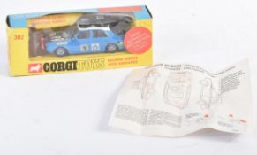 VINTAGE CORGI TOYS DIECAST MODEL HILLMAN HUNTER WITH KANGAROO