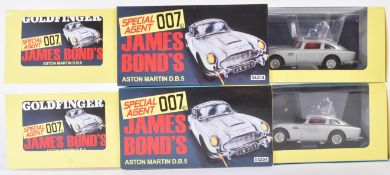 TWO HORNBY MADE CORGI TOYS JAMES BOND ASTON MARTIN DIECAST MODEL