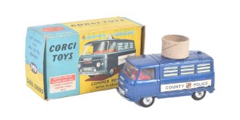 VINTAGE CORGI TOYS DIECAST MODEL COMMER POLICE VAN