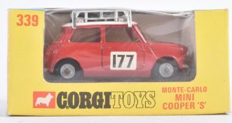 VINTAGE CORGI TOYS DIECAST MODEL 339 MINI COOPER S