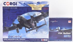 TWO DIECAST MILITARY AVIATION MODELS