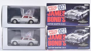 TWO HORNBY CORGI TOYS JAMES BOND ASTON MARTIN D.B.5