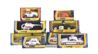 COLLECTION OF VINTAGE CORGI DIECAST MODEL CARS