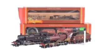 TWO VINTAGE HORNBY OO GAUGE MODEL RAILWAY TRAINSET LOCOMOTIVE