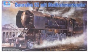 TRUMPETER 1/35 SCALE GERMAN LOCOMOTIVE PLASTIC MODEL KIT