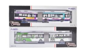 TWO CORGI / WRIGHT BUS 1/76 SCALE DIECAST MODEL BUSES