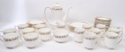 CONTEMPORARY ROYAL ALBERT PARAGON 'BELINDA' CHINA COFFEE SET