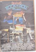 THE BEATLES ROCK 'N' ROLL PROMOTIONAL MUSIC POSTER