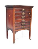 EARLY 20TH CENTURY 1920S MAHOGANY MUSIC CABINET