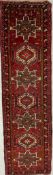 20TH CENTURY NORTH WEST PERSIAN ISLAMIC HERIZ FLOOR RUNNER RUG