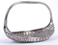 EARLY 20TH CENTURY 1910S GERMAN WMF SILVER PLATE BON BON DISH