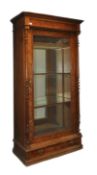 19TH CENTURY PITCH PINE FRENCH KITCHEN DRESSER ARMOIRE