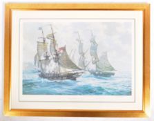 JOHN MICHEAL GROVES - 20TH CENTURY SIGNED COLOUR PRINT