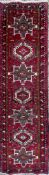 EARLY 20TH CENTURY NORTH WEST PERSIAN HERIZ FLOOR RUNNER RUG