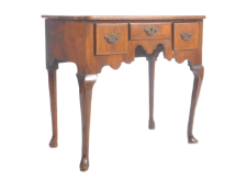 GEORGE III 18TH CENTURY WALNUT LOW BOY OCCASIONAL TABLE
