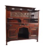 SHAPLAND & PETTER ARTS & CRAFTS WALNUT SIDEBOARD CREDENZA