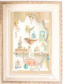 DEBORAH JONES - OIL ON CANVAS STILL LIFE PAINTING