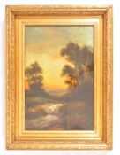 WILLIAM LANGLEY (1852-1922) - 19TH CENTURY SHEEP LANDSCAPE SCENE