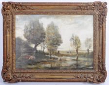 PHILIP HUGH PADWICK RBA - ORIGINAL OIL ON BOARD PAINTING
