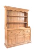 VICTORIAN 19TH CENTURY COUNTRY PINE WELSH DRESSER