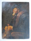 DUTCH SCHOOL - 18TH CENTURY CONTINENTAL OIL ON CANVAS PORTRAIT