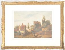 ATTRIBUTED TO PETER DE WINT - 19TH CENTURY WATERCOLOUR