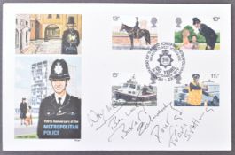 GREAT TRAIN ROBBERY - BUSTER EDWARDS (1931-1994) - SIGNED FDC
