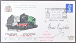 THE GREAT TRAIN ROBBERY - BRUCE REYNOLDS SIGNED FDC