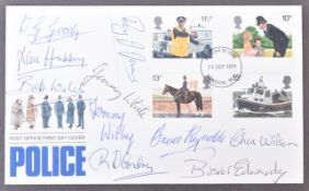 THE GREAT TRAIN ROBBERY - MULTI-SIGNED FIRST DAY COVER