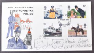 THE GREAT TRAIN ROBBERY - RONNIE BIGGS SIGNED FDC