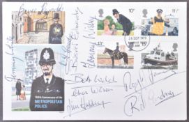 THE GREAT TRAIN ROBBERY - MULTI-SIGNED FIRST DAY COVER