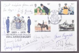 THE GREAT TRAIN ROBBERY - MULTI-SIGNED FIRST DAY COVER