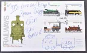 THE GREAT TRAIN ROBBERY - RONNIE BIGGS SIGNED FDC