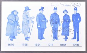 THE GREAT TRAIN ROBBERY - SLIPPER & READ DUAL SIGNED FDC
