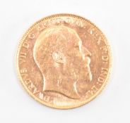 EDWARD VII 1903 22CT GOLD HALF SOVEREIGN