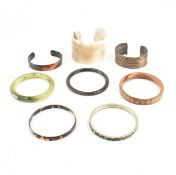 COLLECTION OF VINTAGE BANGLES
