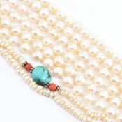 THREE CULTURED PEARL NECKLACES