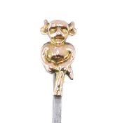 VINTAGE LINCOLN IMP BAR BROOCH
