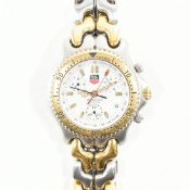TAG HEUER BICOLOUR PROFESSIONAL STAINLESS STEEL WRISTWATCH