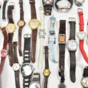 COLLECTION OF ASSORTED COSTUME JEWELLERY WRISTWATCHES