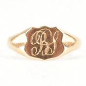 HALLMARKED 18CT GOLD SIGNET RING