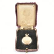 14CT GOLD SWISS FOB WATCH