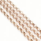 9CT GOLD BELCHER LINK NECKLACE CHAIN