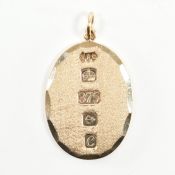 HALLMARKED 9CT GOLD INGOT NECKLACE PENDANT