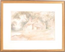 WITHDRAWN EDWARD BIRD (1772-1819) - WATERCOLOUR ON PAPER LANDSCAPE