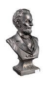 20TH CENTURY SPELTER BUST OF ABRAHAM LINCOLN