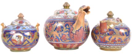 EARY 20TH CENTURY ITALIAN THREE PIECE TEA SET