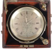 A TWO-DAY MARINE CHRONOMETER BY A. JOHANNSEN & CO