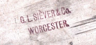 EARLY 20TH CENTURY OIL ON TILE LANDSCAPE PAINTING